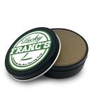 Lucky Franc's Bay Rum Shaving Soap - Premium Men's Shave Soap Natural Ingredients - Shea Butter Argan Oil Aloe - Barber Quality 4oz Puck - Made in USA - Buy Online on GoSupps.com