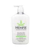 Hempz Sensitive Skin Herbal Body Moisturizer | Soothing & Comforting Dry Skin | 17 fl oz (500 ml) - Buy Online on GoSupps.com