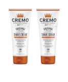 Cremo Barber Grade Sandalwood Shave Cream Astonishingly Superior Ultra-Slick Shaving Cream Fights Nicks Cuts And Razor Burn 6 Fl Oz (2 Pack) - Buy Online on GoSupps.com