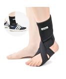 NEOFECT Drop Foot Brace Black Left AFO Foot Drop Brace for Walking, Drop Foot Brace with Shoes, Stroke Recovery Equipment, Foot Drop Brace for Sleeping, Adjustable Ankle Brace - Buy Online on GoSupps.com