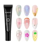 Buy RARJSM 3D Sculpting Gel - Premium Rhinestone Glue for DIY Nail Art Clear UV LED Curing Gel for Manicure Designs - Buy Online on GoSupps.com