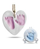 Baby Handprint and Footprint Kit - Unique Personalized Baby Gifts for Boys and Girls | Memory Art Keepsake Box and Nursery Decor - Buy Online on GoSupps.com