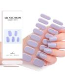 Lilac Gel Nail Strips - 16PCS Self Adhesive Wraps with File & Stick - UV/LED Lamp Required - Buy Online on GoSupps.com