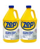 Zep Antibacterial Disinfectant & Cleaner with Lemon - 1 Gallon Case of 2 | Optimal Hard Surface Cleaner & Disinfectant for Home & Business - Buy Online on GoSupps.com