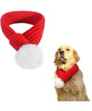 Naler Dog Christmas Scarf Christmas Costume Dog Clothes Pet Christmas Scarf Christmas Scarf Red Dog Costume Large XL - Buy Online on GoSupps.com