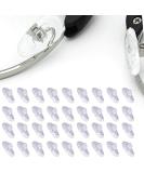 ZamxHug Glasses Nasal Pads - Silicone Non-Slip Transparent Nose Pads for Glasses & Sunglasses 25 Pairs - Click System Slide Stoppers & Protection Accessories - Buy Online on GoSupps.com