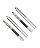 Revolving Lip Brush | Portable Makeup Brush Set for Precise Lip & Concealer Application - Synthetic Fiber | Eyebrows & Foundation Brush - Buy Online on GoSupps.com