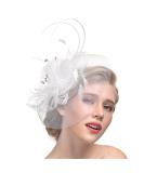 Elegant Wedding Headdress for Women | Yarn Bride Hair Jewelry & Bridal Veil Accessories - Buy Online on GoSupps.com