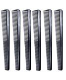 LUXXII 7.5 Barber Hair Comb Beard & Mustache Pocket Combs (6 Count) for Men's Hair, Beard, Mustache, Sideburns - Buy Online on GoSupps.com