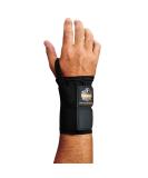 Ergodyne ProFlex 4010 Double-Strap Right Wrist Support - Medium Black | International Shipping Available - Buy Online on GoSupps.com