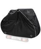 Teamobsidian bicycle cover - waterproof bicycle garage for 2 bicycles for carriers - hard -wearing bicycle covering & rain protection - Outdoor bicycle protection shell & bicycle tarpaulin XL - 2 bicycles transport - Buy Online on GoSupps.com