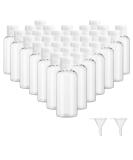 30 Pcs 2 oz Clear Plastic Empty Bottles, Travel Size Bottles with Flip Cap Small Bottles for Liquids Toiletries Shampoo Lotion Conditioner - Buy Online on GoSupps.com