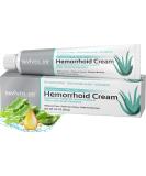 Hemorrhoid Treatment, Max Strength 5% Lidocaine Hemorrhoid Cream + Aloe Vera, Vitamin E. - Buy Online on GoSupps.com