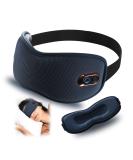 Heated Eye Mask Cordless - Warm Compress & Vibrating Massage for Dry Eyes Styes Blepharitis & Eye Fatigue | Best Gifts for Men & Women - Buy Online on GoSupps.com