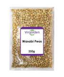 Virgolden 250g Wasabi Peas: Spicy and Crunchy Snack Option - Buy Online on GoSupps.com