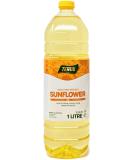 Tanug Sunflower Oil 1L | 100% Pure Refined Sunflower Oil Great for Cooking Baking Frying Salads & Sauces - Buy Online on GoSupps.com