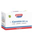 Buy Megamax L-Carnitin 500 mg Capsules - Supports Weight Loss & Energy | Global Shipping - Buy Online on GoSupps.com