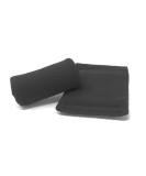 Universal Crutch Hand Grip Covers - Soft Fleece w/ Memory Foam Cores (Black) - Buy Online on GoSupps.com