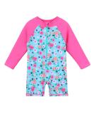 HUAANIUE Baby Girls One Piece Swimsuit | UPF 50+ Sun Protection | 5-6 Years | Littleflower Swimwear - Buy Online on GoSupps.com