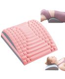 Buy Refresh Neck & Back Stretcher - Posture Corrector for Neck and Lower Back Pain Relief Lumbar Support in Pink | International Shipping Available - Buy Online on GoSupps.com