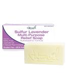 Sulfur-Lavender Soap by Naturasil 4 oz 4 Ounce (Pack of 1) - Buy Online on GoSupps.com