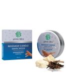 Green Idea Massage Candle - Santal Wood Scent with Shea Butter & Beeswax | Relaxing Massage | 30ml - International Shipping Available - Buy Online on GoSupps.com