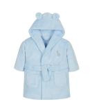 Baby Boy Girl Plush Fleece Velvet Dressing Gown Robe | Cozy Warm Gift | 4-5 Years Blue - Buy Online on GoSupps.com
