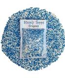simply topps Blue & White Mini Sugar Balls 30g (Approx 1mm Diameter) for Cake or Cupcake Decorations - Buy Online on GoSupps.com