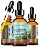 100% Pure Black Raspberry Seed Oil 0.5 Fl.oz- 15 ml - Cold Pressed Carrier Oil for Skin, Hair, Lip, Nail Care - Rich in Antioxidants, Vitamin A & E - Buy Online on GoSupps.com