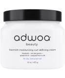 Adwoa Beauty Baomint Moisturizing Curl Defining Cream 16 oz - Hydrating Formula for Defined Curls - Buy Online on GoSupps.com