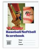 Big Red Scorebook 18 Player - Baseball/Softball | Premium Game Tracking Tool - Buy Online on GoSupps.com