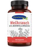 Ayursana Vegan Frankincense Capsules - 140 High-Dose 660mg Boswellic Acid Pharmacy Quality from Germany - Buy Online on GoSupps.com