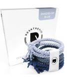 Buy Reskthetic High-Quality Blue Braided Hair Tie - Tearproof Perfect Hold & Hair-Friendly - Buy Online on GoSupps.com