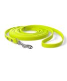 5m Neon Yellow Dog Leash - Extra Narrow Dirt & Water Repellent Towline for Small Dogs - Buy Online on GoSupps.com
