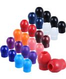 BBTO 36 Pieces Replacement Ear Tips for Stethoscopes | Universal Soft-Sealing Earbuds in Rainbow Colors | 30 Colored & 6 Transparent Options - Buy Online on GoSupps.com