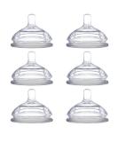 Comotomo Fast Flow Silicone Nipples - 6 Pack | Replacement Nipples - Buy Online on GoSupps.com