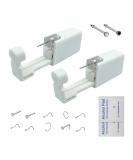 2 Pack Nose Piercing Kit, GCHSSS Disposable Safe Sterile Piercing Unit For Self Nose Piercing Gun, Nose Stud Piercing Kit Tool with Free Nose Rings Hoop and Marker (White+Black) - Buy Online on GoSupps.com