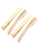 sourcingmap 4pcs Duckbill Alligator Hair Clips - Gold Tone Hairpins Barrette (8cm) - Perfect for All Hair Types - International Shipping Available - Buy Online on GoSupps.com