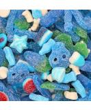 Blue Sweets Mix 225g Sweet Pouch - Buy Online on GoSupps.com