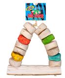 8-1/2-Inch Bird Kabob Carnival Chewable Perch - Durable Toy for Birds - Buy Online on GoSupps.com