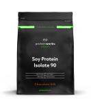 Protein Works Soy Protein 90 Isolate Powder 1kg - Chocolate Silk | 100% Plant-Based, Low Fat, No Added Sugar, Gluten-Free - Buy Online on GoSupps.com