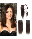 14 Dark Brown Human Hair Clip-In Extensions - 2 Pieces, 50g Total - Straight Hairpiece - 25g/pc - Pack of 1 - Buy Online on GoSupps.com