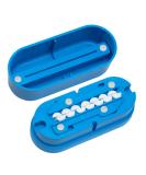 Multiple Pill Splitter. Original Patented Design, with Accurate Pill Alignment, Sturdy Cutting Blade and Blade Guard, for Splitting and Quartering Round or Oblong Pills.US Patent No. 9,827,165. - Buy Online on GoSupps.com