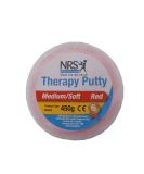 NRS Healthcare E86322 Hand Exercise Putty Tub 450g - Medium-Soft Red - Buy Online on GoSupps.com