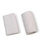 US Glove Sweat Bands for Wrists, Sports Wristbands for Men & Women, Athletic Hand Bands for Tennis, Gymnastics, Basketball, Volleyball, Baseball, Football or Gym Sport, 2-pc Cotton Arm Sweatbands 4.5" 4.5 inch White - Buy Online on GoSupps.com