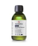 Naissance Certified Organic Sweet Almond Oil (no. 215) 225ml for Skin Hair Massage Nails Ears Face Body Stretch Marks - Natural Skin Care Cold Pressed Unrefined Carrier Oil Aromatherapy Odourless 225 ml (Pack of 1) - Buy Online on GoSupps.com