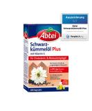 Abbey Black Cumin Oil Plus with Vitamin E - Dietary Supplement for Cholesterol & Blood Sugar Levels - 48 Capsules (1 Pack) - Buy Internationally - Buy Online on GoSupps.com