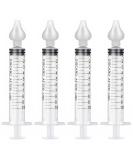 Nasal Shower Yutou 10ml Syringe - Safe Nose Cleaner for Newborns & Children | 4-Piece Set with Reusable Silicone Tip - International Shipping - Buy Online on GoSupps.com