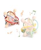 2 Pack Soft Silicone Teething Toys for Babies 0-36 Months | Montessori Baby Chew & Rattle Teether Set | Sensory Toys for Boys and Girls | Includes Navajo White & Milk White Colors - Buy Online on GoSupps.com
