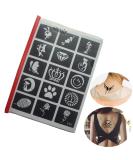 Xmasir 446 Sheet Semi Permanent Tattoo Kit with Henna Stencils and Glitter - Gift Set for Women's Body Art - Buy Online on GoSupps.com